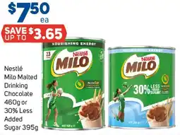Foodland Nestlé Milo Malted Drinking Chocolate or 30% Less Added Sugar offer