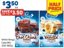 Foodland White Wings Cake Mix offer