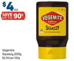 Foodland Vegemite Squeezy offer