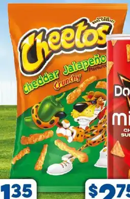 Foodland Twisties Burger Rings or Cheetos offer