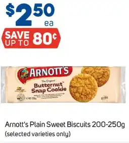 Foodland Arnott's Plain Sweet Biscuits offer