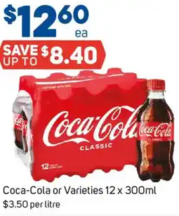 Foodland Coca Cola or Varieties offer
