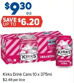 Foodland Kirks Drink Cans offer