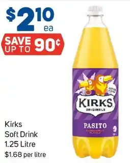 Foodland Kirks Soft Drink offer