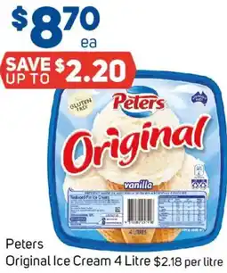 Foodland Peters Original Ice Cream offer