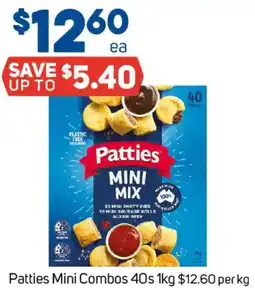 Foodland Patties Mini Combos 40s offer