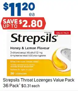 Foodland Strepsils Throat Lozenges Value Pack offer