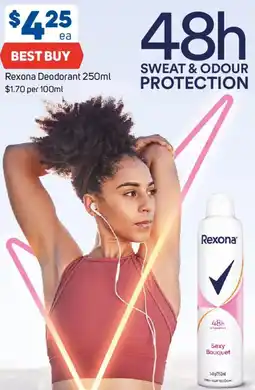 Foodland Rexona Deodorant offer