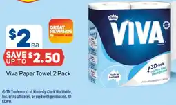 Foodland Viva Paper Towel offer