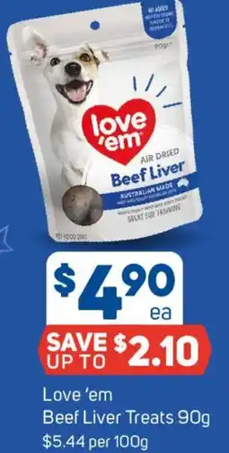 Foodland Beef Liver Treats offer