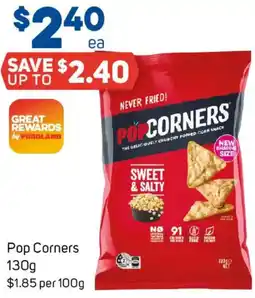 Foodland Pop Corners offer