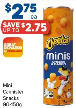 Foodland Mini Cannister Snacks offer
