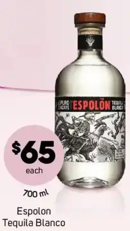 Foodland Espolon Tequila Blanco offer