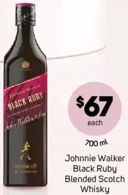 Foodland Johnnie Walker Black Ruby Blended Scotch Whisky offer