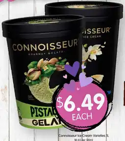 Spudshed Connoisseur Ice Cream Varieties offer