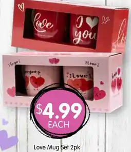 Spudshed Love Mug Set offer