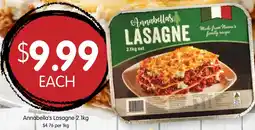 Spudshed Annabella's Lasagne offer