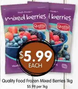 Spudshed Quality Food Frozen Mixed Berries offer