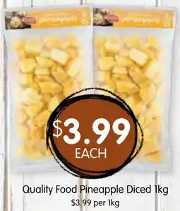 Spudshed Quality Food Pineapple Diced offer
