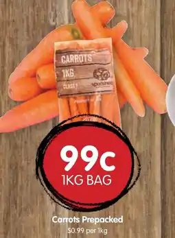 Spudshed Carrots Prepacked offer