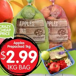 Spudshed Apples Prepacked offer