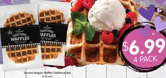 Spudshed Toscano Belgian Waffles Traditional offer