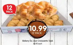Spudshed Bakery Du Jour Croissants offer
