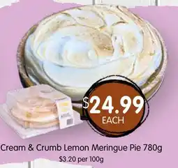 Spudshed Cream & Crumb Lemon Meringue Pie offer