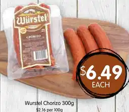 Spudshed Wurstel Chorizo offer