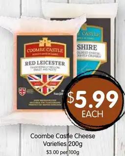 Spudshed Coombe Castle Cheese Varieties offer