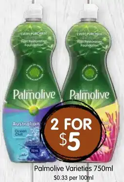 Spudshed Palmolive Varieties offer