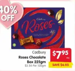 Spar Cadbury Roses Chocolate Box offer