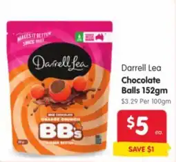 Spar Darrell Lea Chocolate Balls offer
