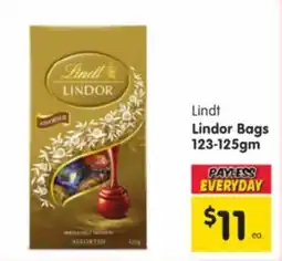 Spar Lindt Lindor Bags offer