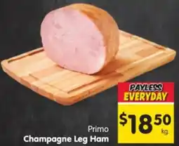 Spar Primo Champagne Leg Ham offer