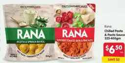 Spar Rana Chilled Pasta & Pasta Sauce offer