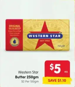 Spar Western Star Butter offer