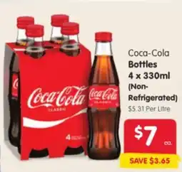 Spar Coca Cola Bottles offer