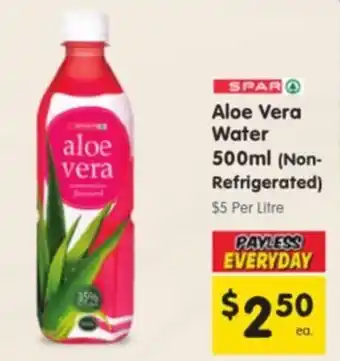Spar Aloe Vera Water offer