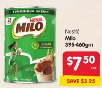 Spar Nestlé Milo offer