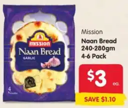 Spar Mission Naan Bread offer
