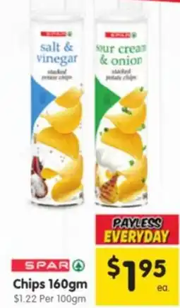 Spar Chips offer