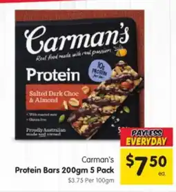 Spar Carman's offer