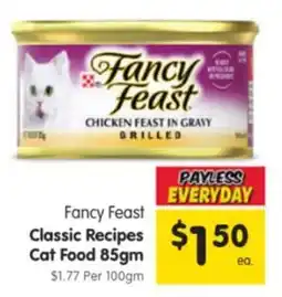 Spar Fancy Feast Classic Recipes offer
