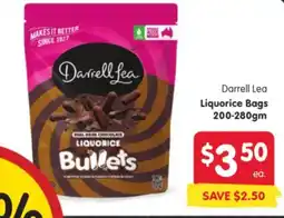 Spar Darrell Lea Liquorice Bags offer