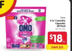 Spar 3 in 1 Laundry Capsules offer