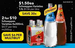 Ritchies Schweppes Varieties offer