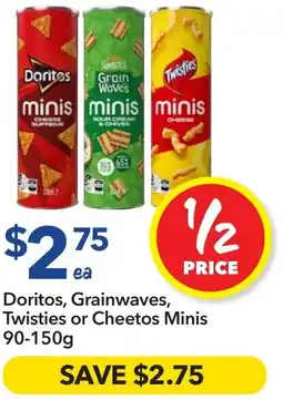 Ritchies Twisties or Cheetos Minis offer