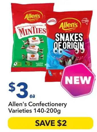 Ritchies Allen's Confectionery Varieties offer