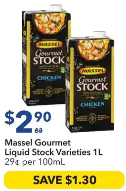 Ritchies Massel Gourmet Liquid Stock Varieties offer